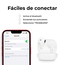 BluetoothHeadphonesKSIXTrueBuds3