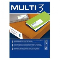 Adesivos/Etiquetas MULTI 3 70 x 30 mm 500 Folhas A4