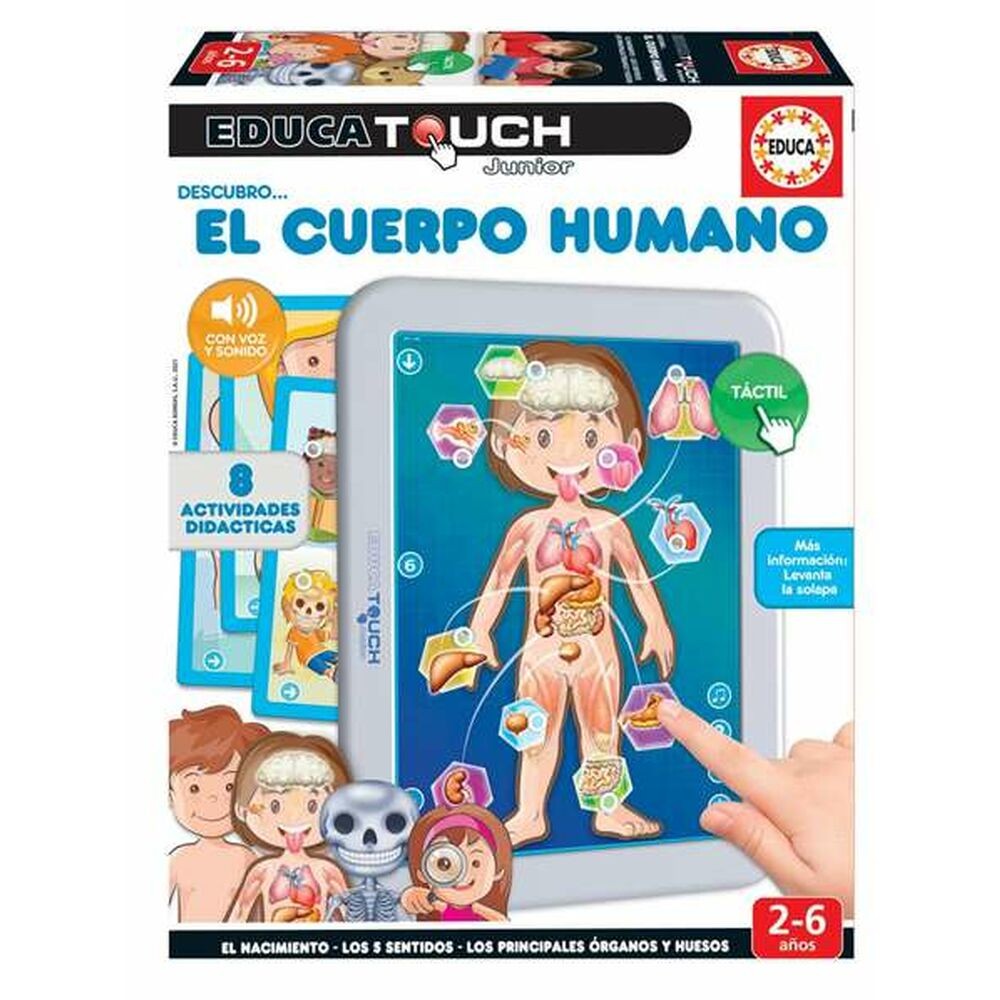 TabletInteractivaInfantilEducaEducaTouchJunior:ElCuerpoHumano