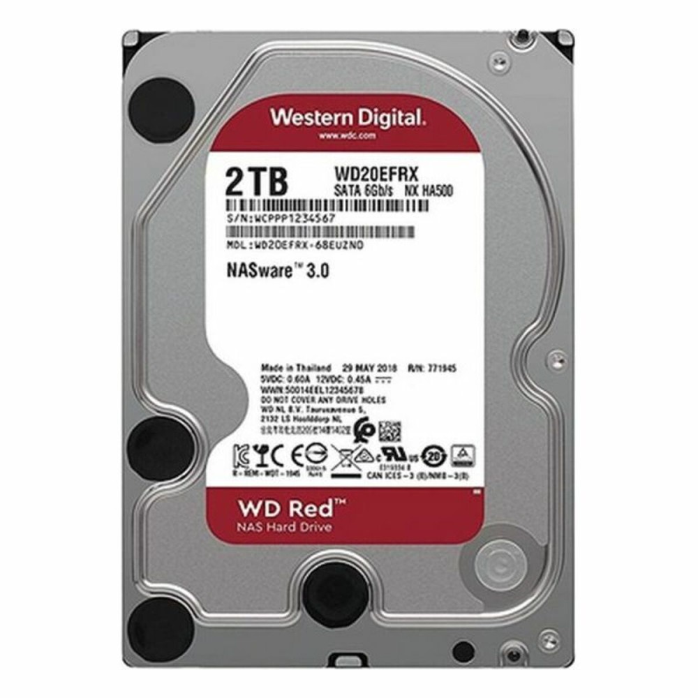 HardDriveWesternDigitalWD20EFAX3,5"2TB3,5"2TBSSD2TBHDD