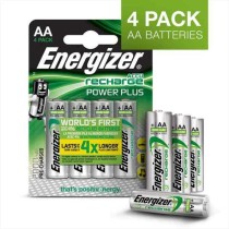 PilhasRecarregáveisEnergizerAccuRechargePowerPlus2000AABP4AAHR62000mAh