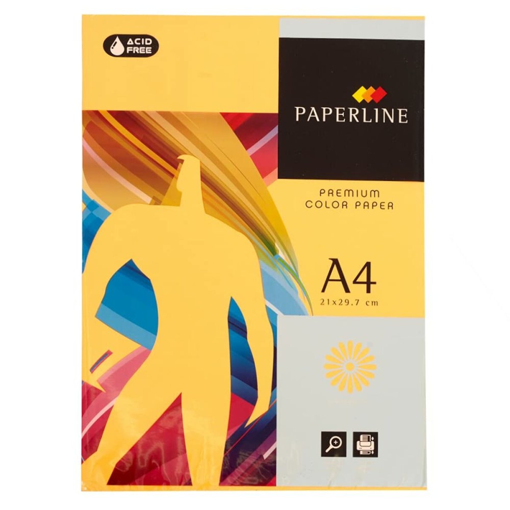 Papier Fabrisa Orange Fluoreszierend 500 Bettlaken Din A4