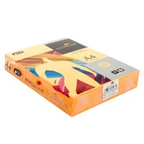 Paper Fabrisa Orange Fluorescent 500 Sheets Din A4