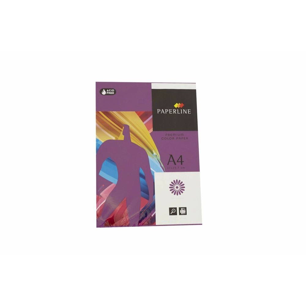 Papel Fabrisa Roxo 500 Folhas Din A4