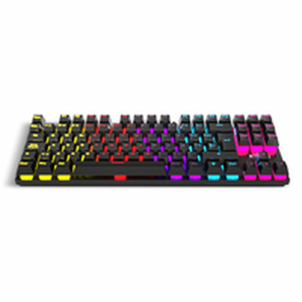 Tastatur Krom KASIC TKL RAINBOW LED RGB Schwarz