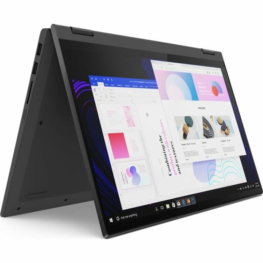 Notebook2in1LenovoIPFLEX514ALC7QwertyinSpagnolo16GBRAM512GBSSDAMDRyzen55500U