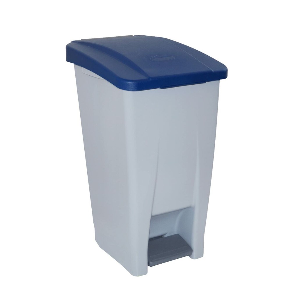 Pedal bin Blue Grey 60 L (50 x 41 x 67 cm)