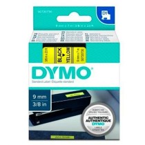 Cinta Laminada para Rotuladoras Dymo D1 40918 LabelManager™ Negro Amarillo 9 mm (5 Unidades)