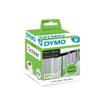 Etikettenrolle Dymo 99019 59 x 190 mm LabelWriter™ Weiß Schwarz (6 Stück)