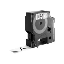 Nastro Laminato per Etichettatrici Dymo D1 45803 LabelManager™ Nero Bianco 19 mm (5 Unità)