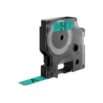 Nastro Laminato per Etichettatrici Dymo D1 45019 12 mm LabelManager™ Verde Nero (5 Unità)