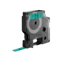 Laminated Tape for Labelling Machines Dymo D1 40919 LabelManager™ Black Green 9 mm (5 Units)