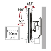 SuporteTVHaegerTilt&Swivel17"-37"