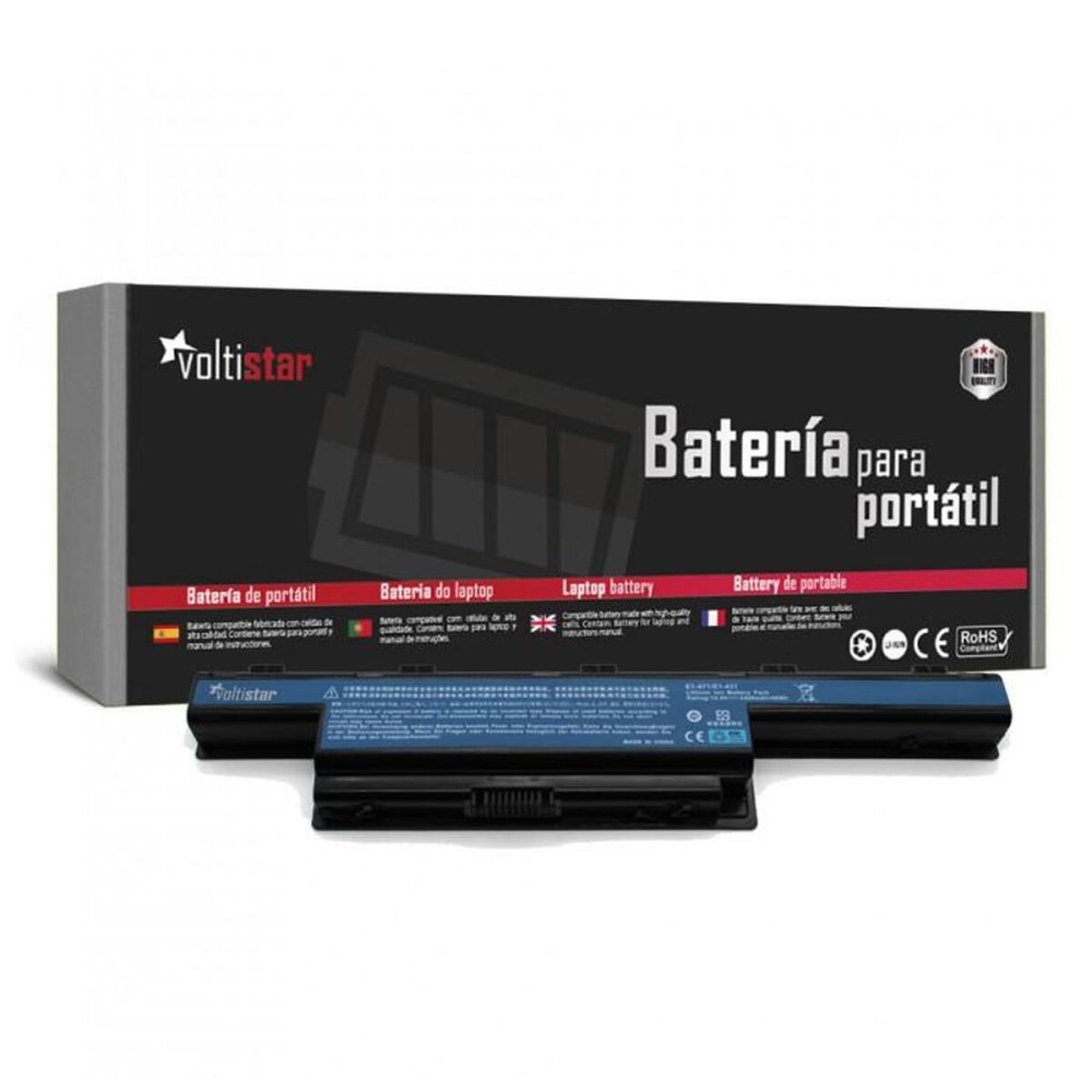 BateriaparaNotebookVoltistarBATAS10D31Preto4400mAh11,1V