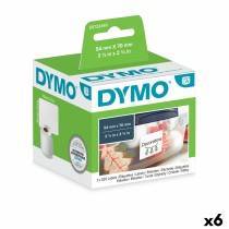 Rollo de Etiquetas Dymo S0722440 54 x 70 mm LabelWriter™ Blanco (6 Unidades)