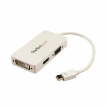 AdaptadorMiniDisplayPortparaVGA/DVI/HDMIStartechMDP2VGDVHDWBrancoPreto