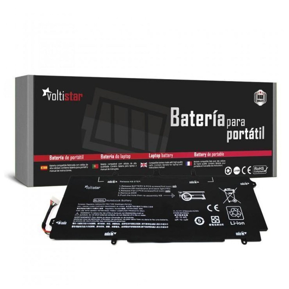 BatteriaperNotebookVoltistarBAT2204Nero11,1V