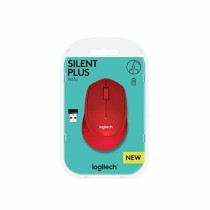 Mouse senza Fili Logitech M330  Rosso