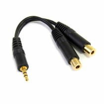 Audiokabel(3,5mm)DivisorStartechMUY1MFFSchwarz0,15m