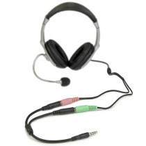 AudioJackAdapterStartechMUYHSMFFBlack0,2m