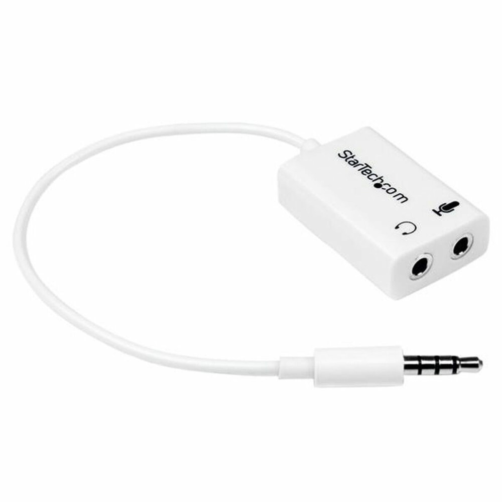 AdaptadorÁudioJackStartechMUYHSMFFADWBranco0,15m