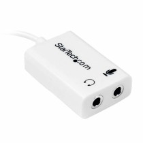 AdaptadorÁudioJackStartechMUYHSMFFADWBranco0,15m