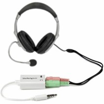 AudioJackAdapterStartechMUYHSMFFADWWhite0,15m