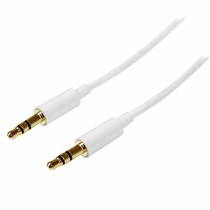 AudioJackCable(3.5mm)StartechMU1MMMSWHWhite1m