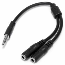 AdaptadorAudioJackStartechMUY1MFFSNegro0,2m