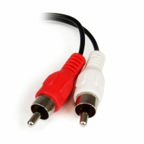 AudioJack(3.5mm)to2RCACableStartechMUFMRCABlack0,15m