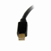 AdaptadorMiniDisplayPortparaDVIStartechMDP2DVIPreto0,13m