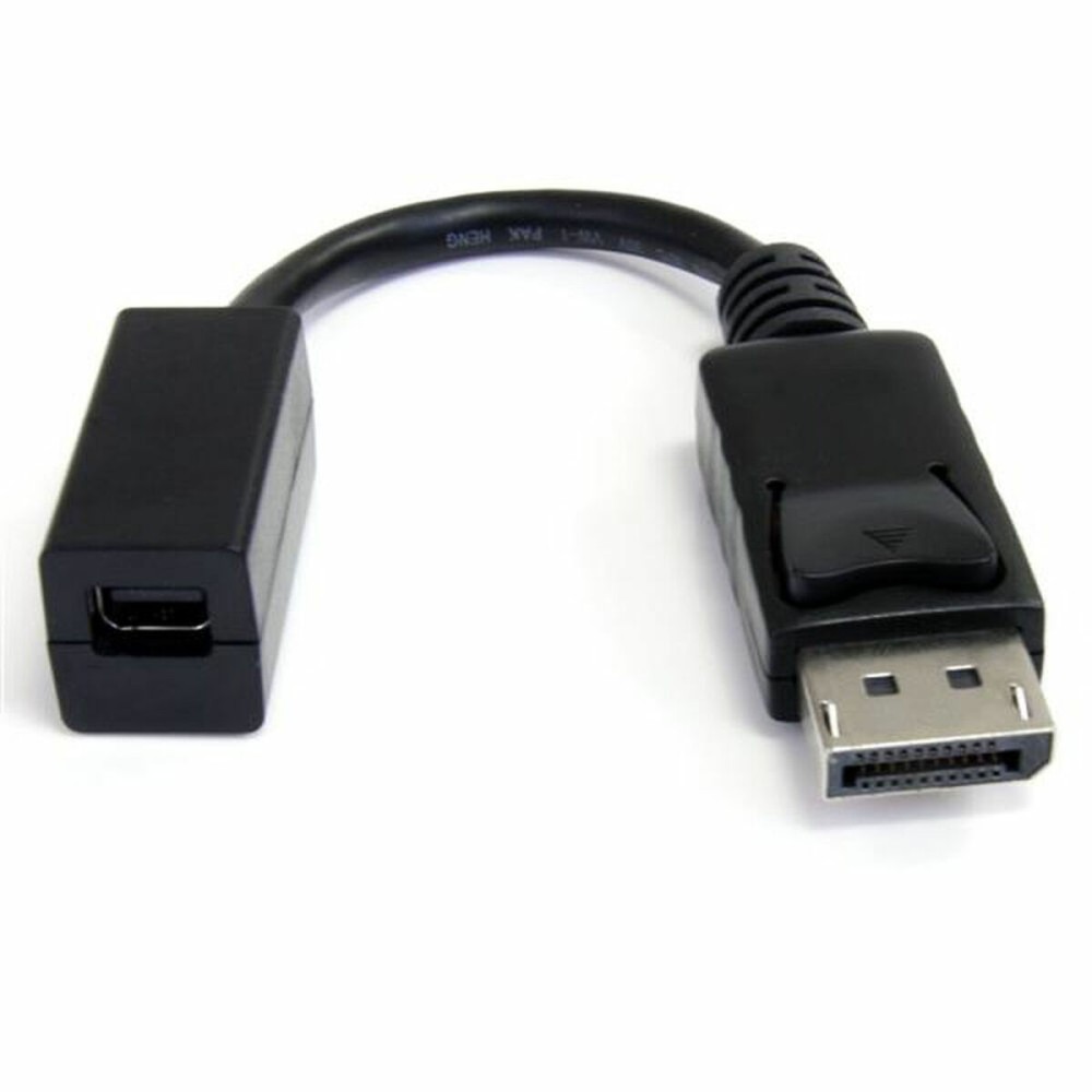 AdaptadorMiniDisplayPortparaDisplayPortStartechDP2MDPMF6IN4KUltraHDPreto