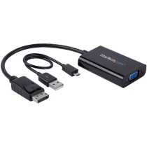 DisplayPorttoSVGAadapterStartechDP2VGAABlack