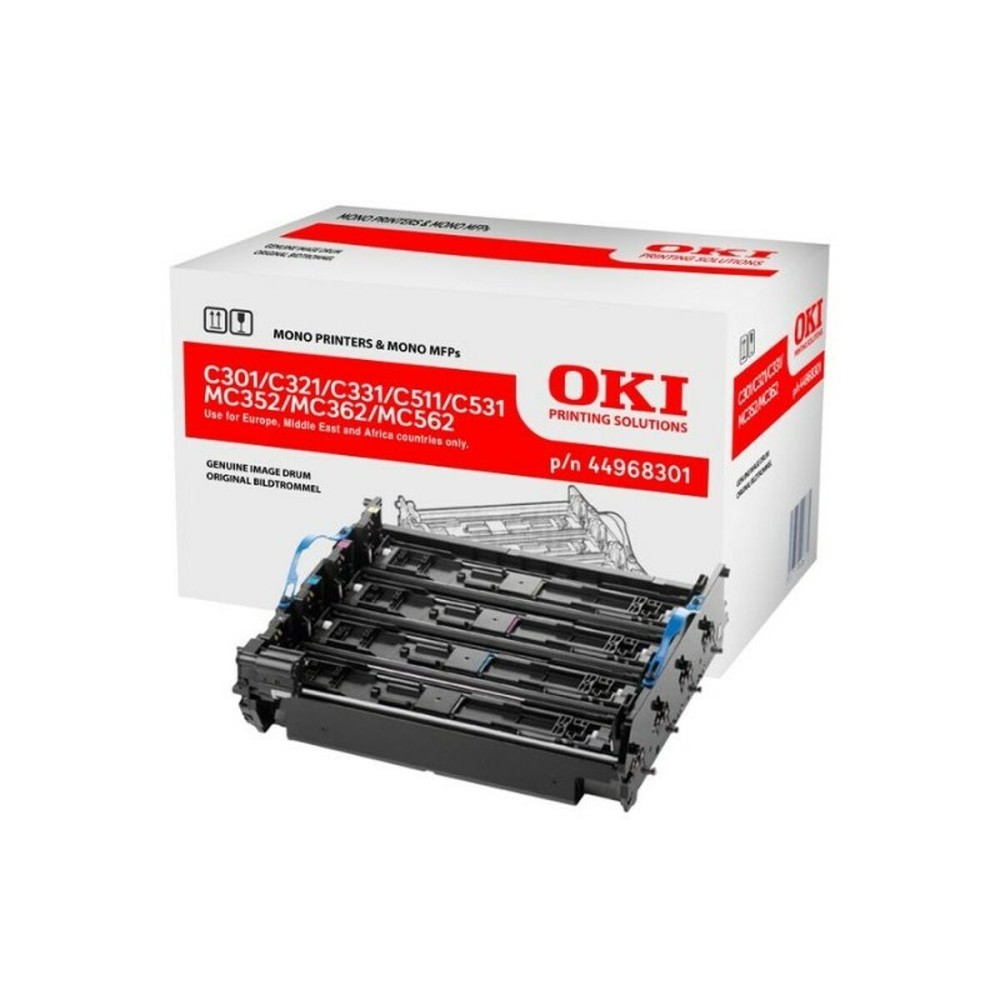 Printer drum OKI 44968301 Preto