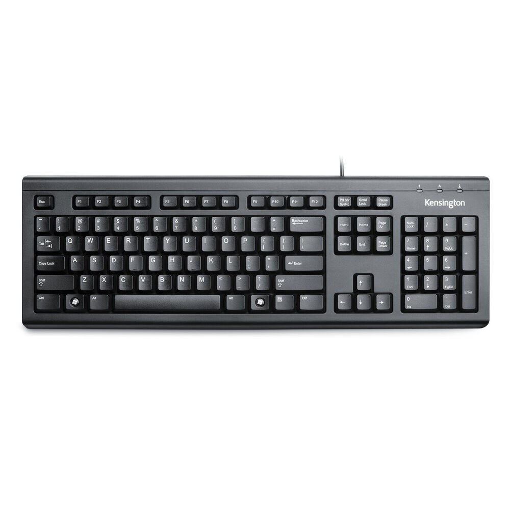 TecladoKensington1500109ESNegroEspañolQWERTY