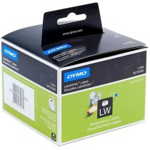 Roll of Labels Dymo 32 x 57 mm Black White 1000 Pieces (6 Units)