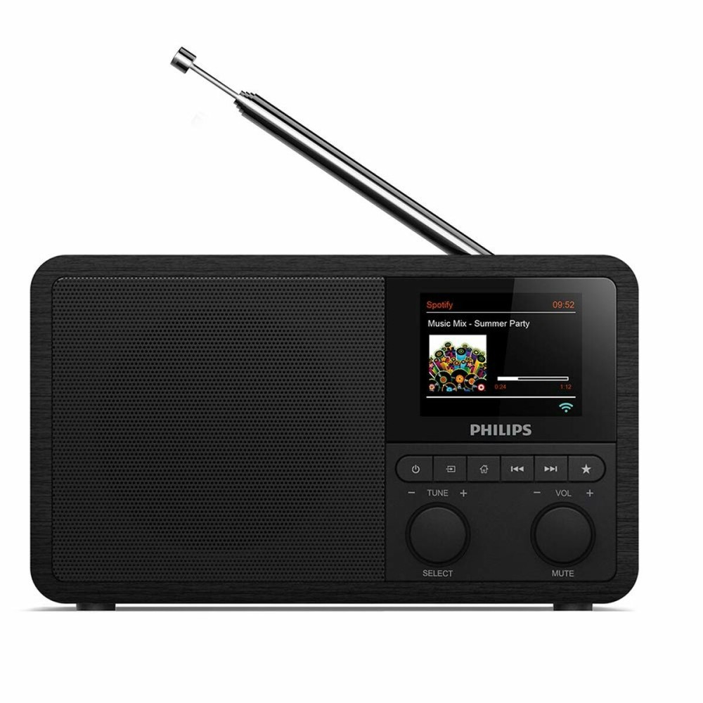 Radio AM/FM Philips PR802/12 Negro (Reacondicionado B)