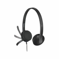 AuricularescommicrofoneLogitech981-000475USB1,8mPreto