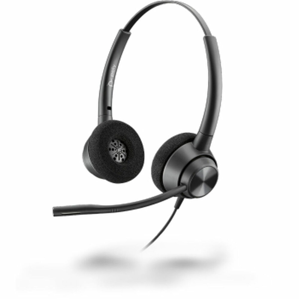 AuricularescommicrofonePoly214573-01Preto