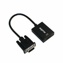 AdaptadorVGAaHDMIconAudioapprox!APPC253,5mmMicroUSB20cm720p/1080i/1080pNegro