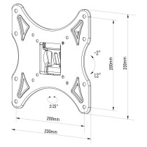 SoporteTVTMElectron26"-40"25kg