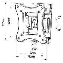 SoporteTVTMElectron15kg10"-24"