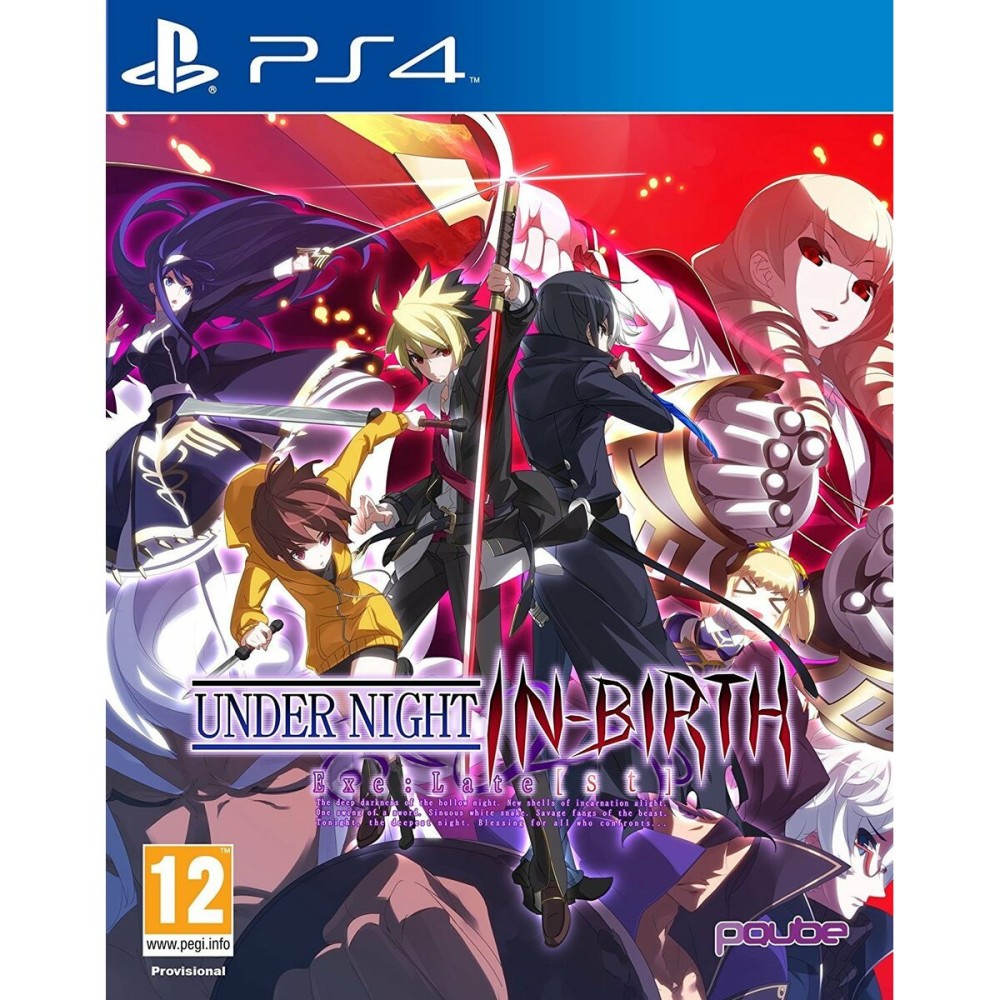 PlayStation4VideospielMeridiemGamesUnderNightInBirthExe:Late