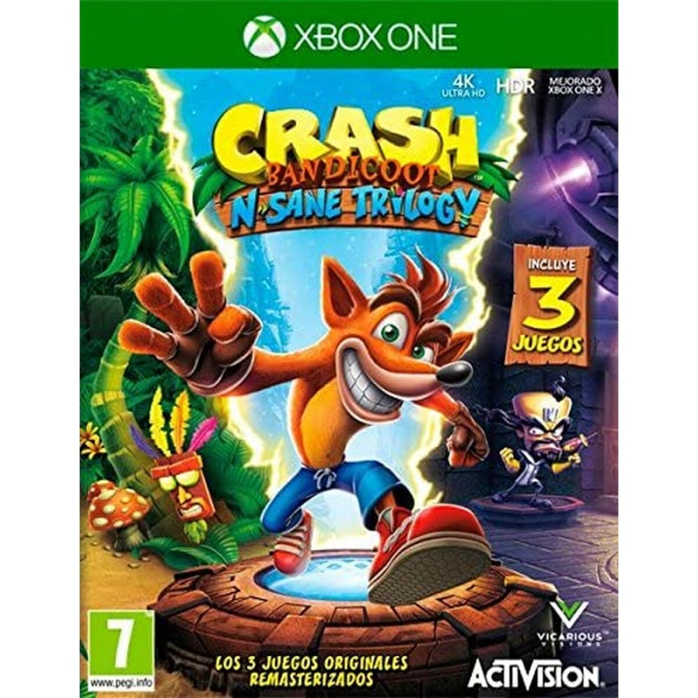 VideogiocoperXboxOneActivisionCrashBandicootN.SaneTrilogy