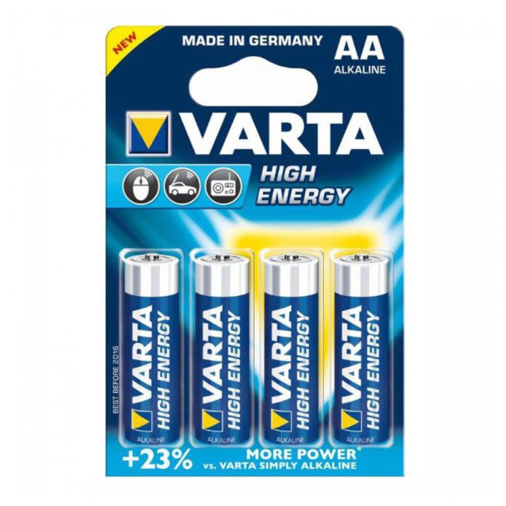 Alkline-BatterieVartaLR6AA1,5V2930mAhHighEnergy(4pcs)Blau