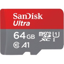 CartãodeMemóriaMicroSDcomAdaptadorWesternDigitalSDSQUAB-064G-GN6IA64GB