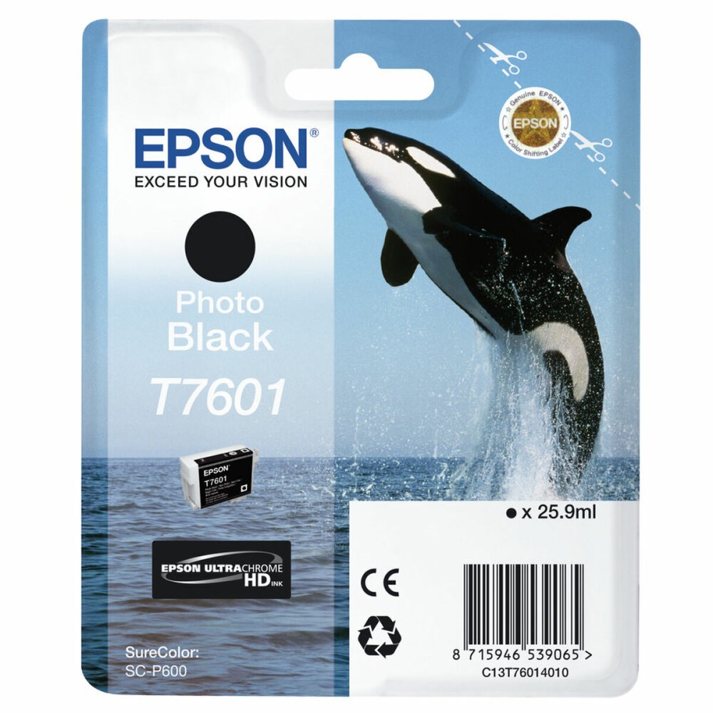 OriginalInkCartridgeEpsonT7601Black