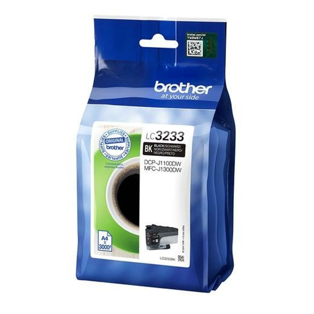 TinteirodeTintaOriginalBrotherLC-3233BKPreto