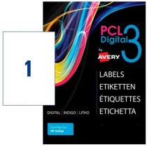 Adhesives/Labels Avery PCL3-SPET 100 Sheets 32 x 45 cm Silver