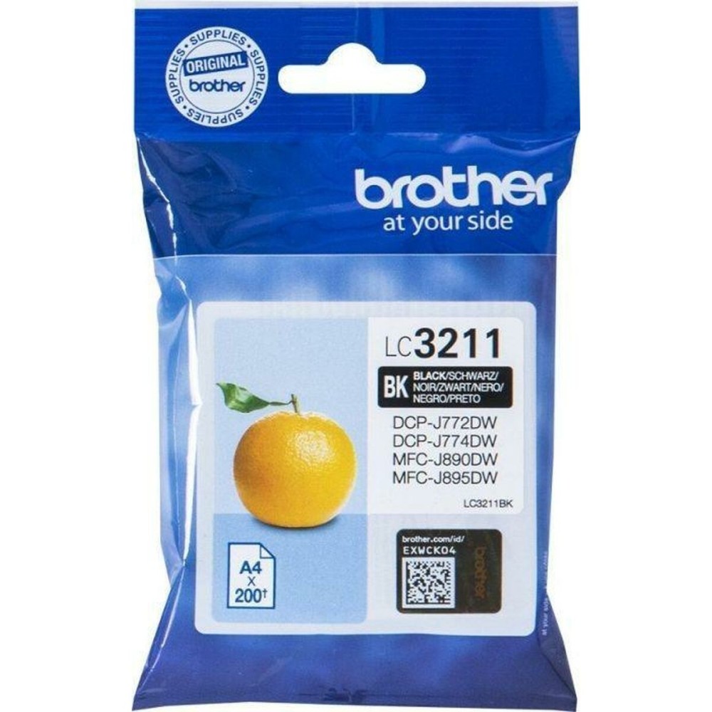 CartuchoCompatívelBrotherLC-3211BKPreto